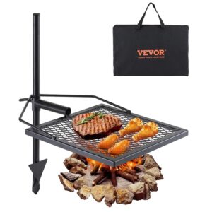 Imagen de una parrilla giratoria marca Vevor