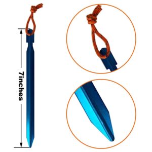 Estacas ultraligeras (Precio por unidad 18 cms)