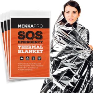 Manta de emergencia (4 uds)