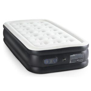Imagen de un colchon inflable de doble altura twin